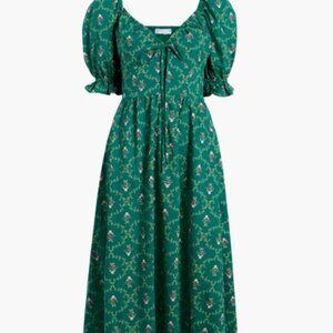 Hill house Ophelia Emerald Trellis Size XS